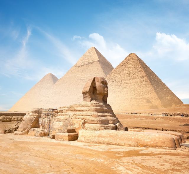 Pyramids of Giza — Giza, Egypt